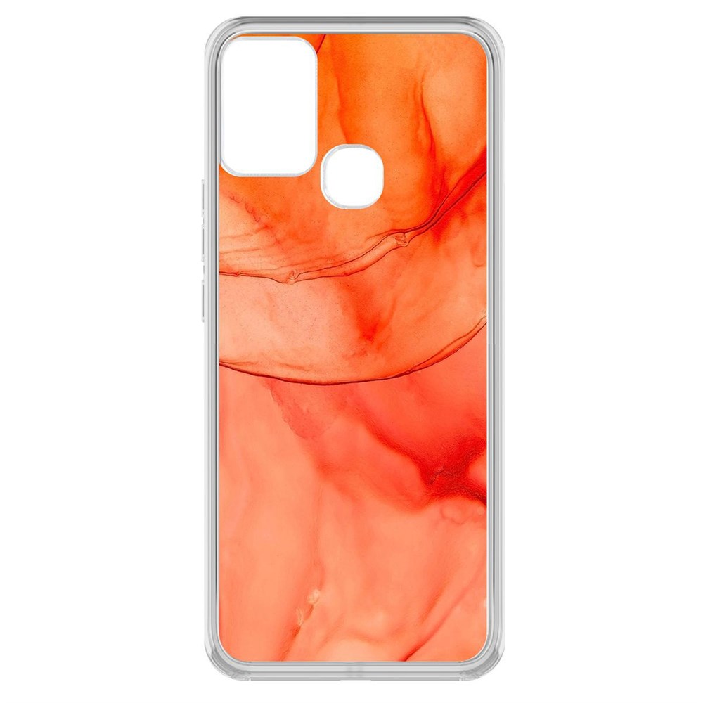 

Чехол-накладка Krutoff Clear Case Абстракт оранж для INFINIX Hot 10 Play, Прозрачный