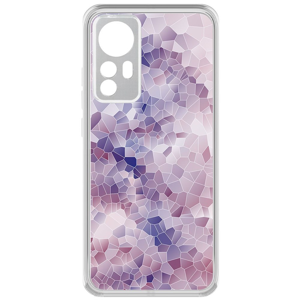 

Чехол-накладка Krutoff Clear Case Витраж 2 для Xiaomi 12X, Прозрачный