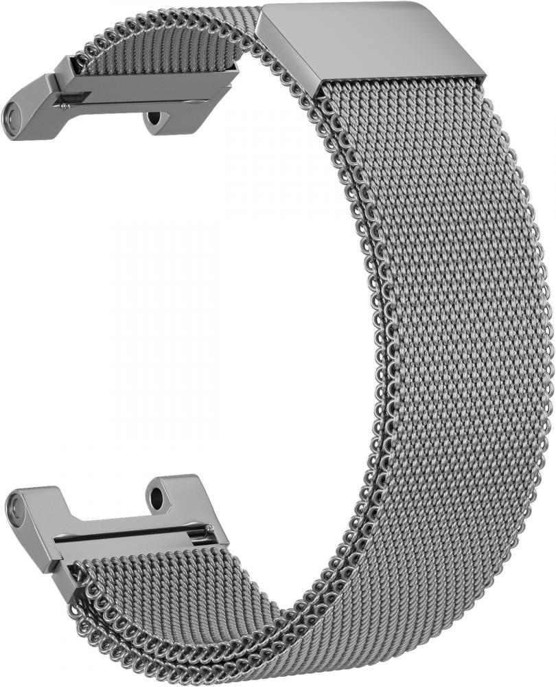 

Ремешок металлический GSMIN Milanese Loop для Amazfit T-Rex (Серебристый)