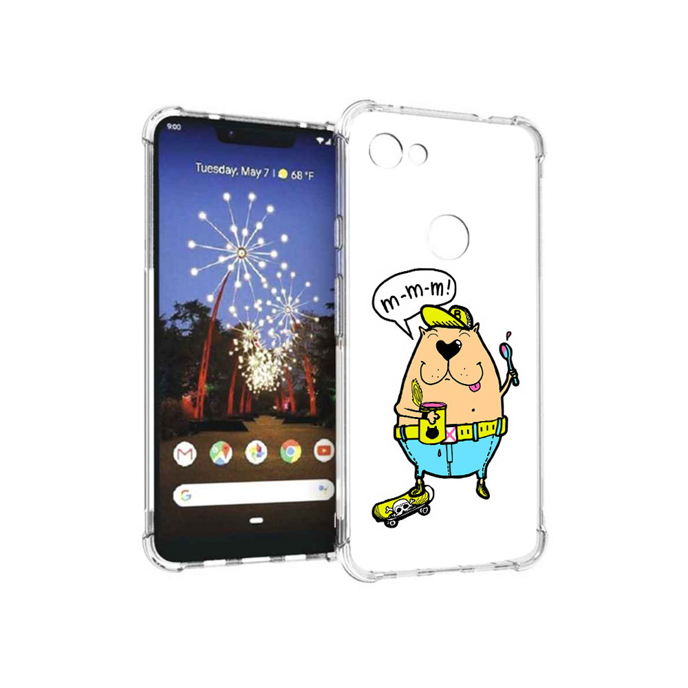 

Чехол MyPads Tocco для Google Pixel 3 XL Бобр, Прозрачный, Tocco