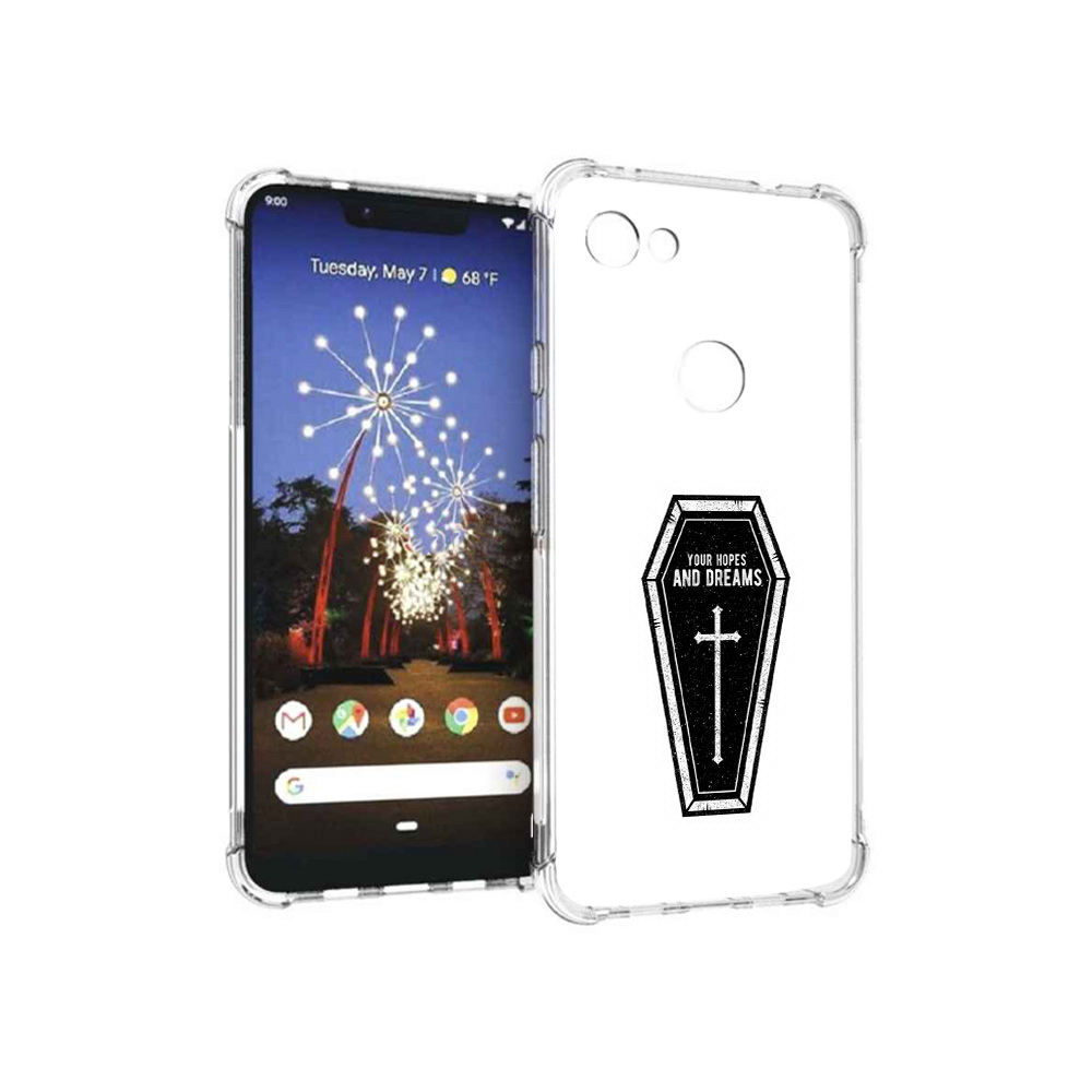 

Чехол MyPads Tocco для Google Pixel 3 XL гроб с мечтами, Прозрачный, Tocco
