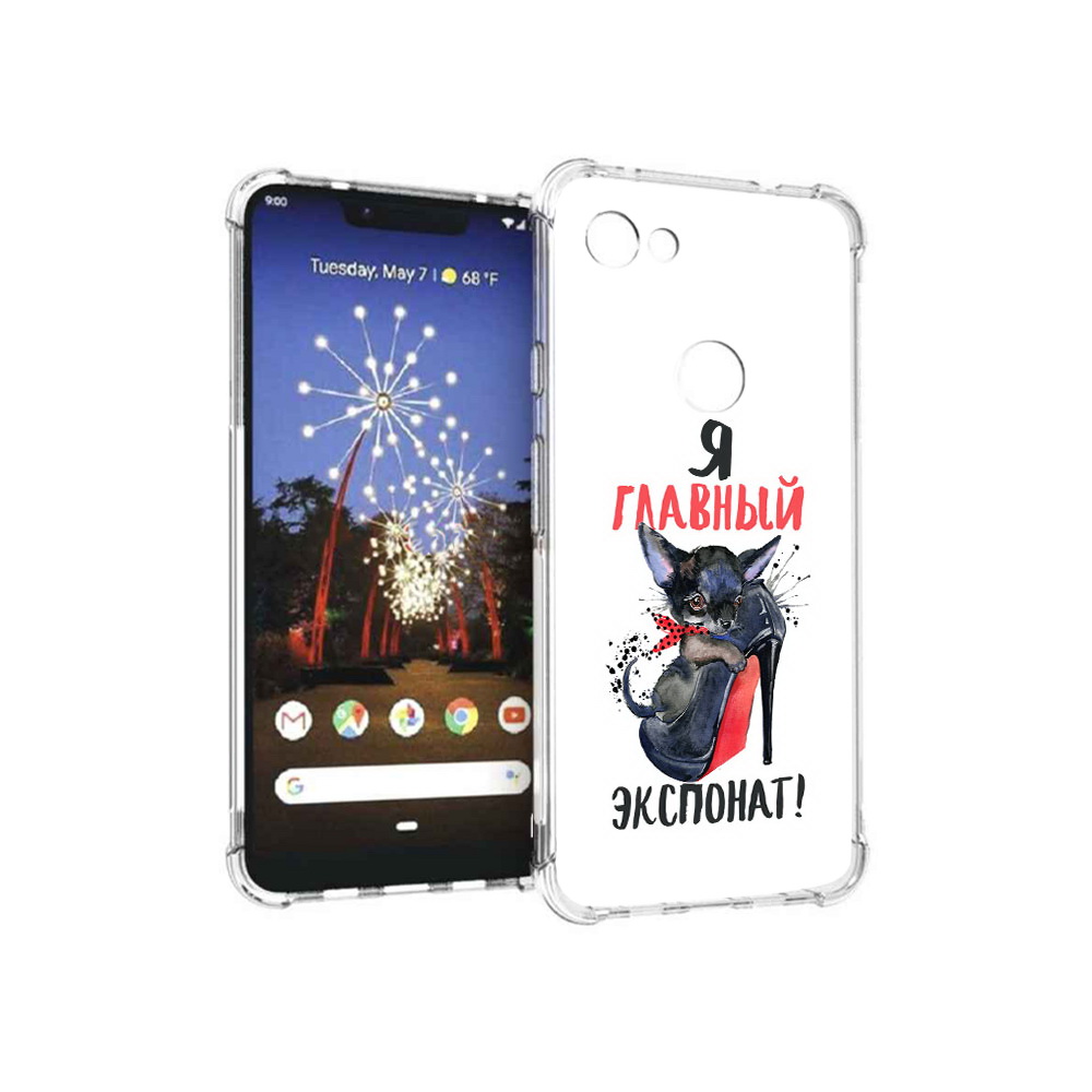 

Чехол MyPads Tocco для Google Pixel 3 XL главный экспонат, Прозрачный, Tocco