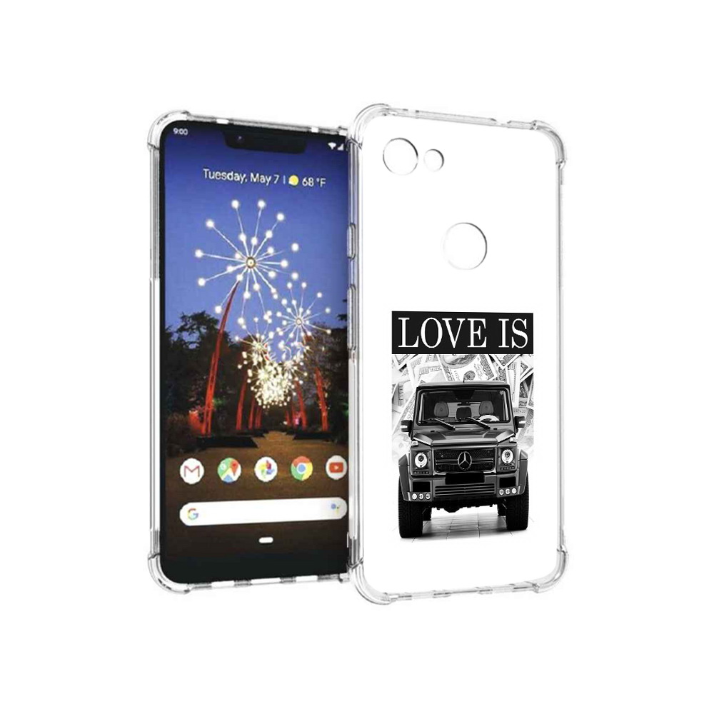 

Чехол MyPads Tocco для Google Pixel 3 XL гелик, Прозрачный, Tocco