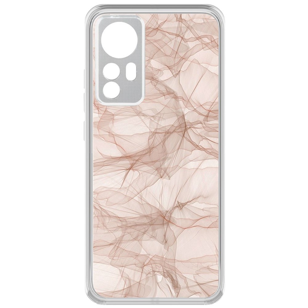 

Чехол-накладка Krutoff Clear Case Абстракт 5 для Xiaomi 12, Прозрачный