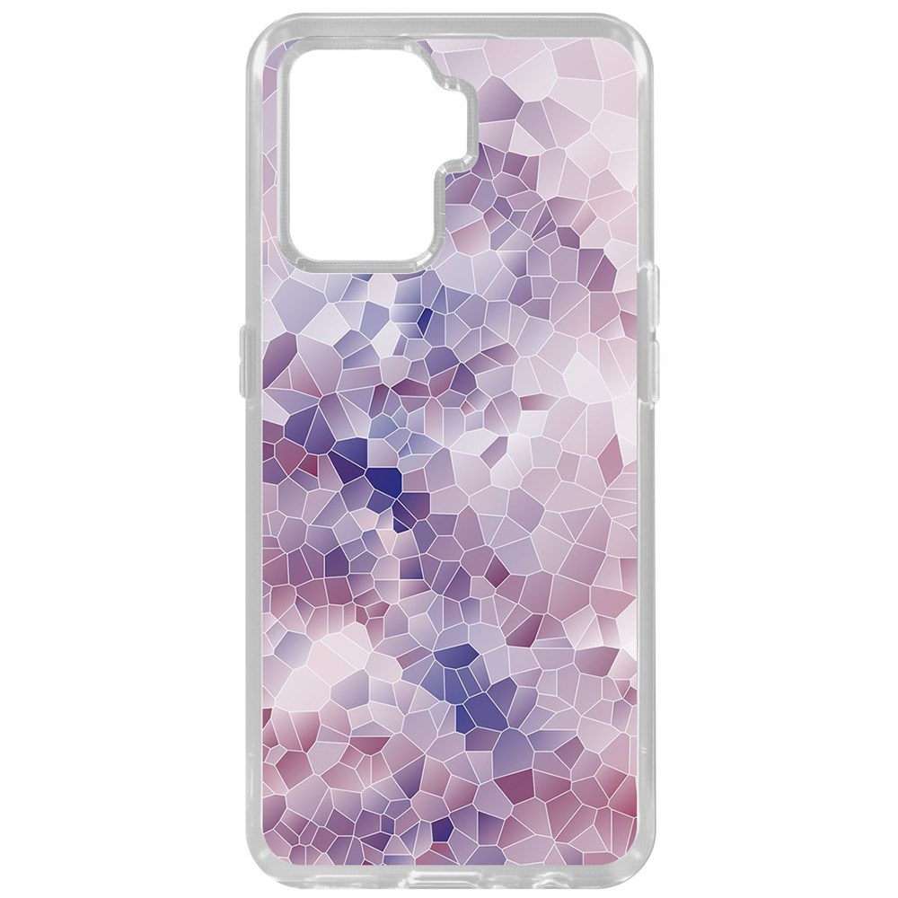 

Чехол-накладка Krutoff Clear Case Витраж 2 для Oppo Reno5 Lite, Прозрачный