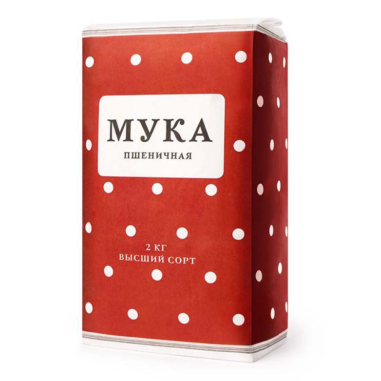 

Мука пшеничная высшего сорта ГОСТ 2 кг