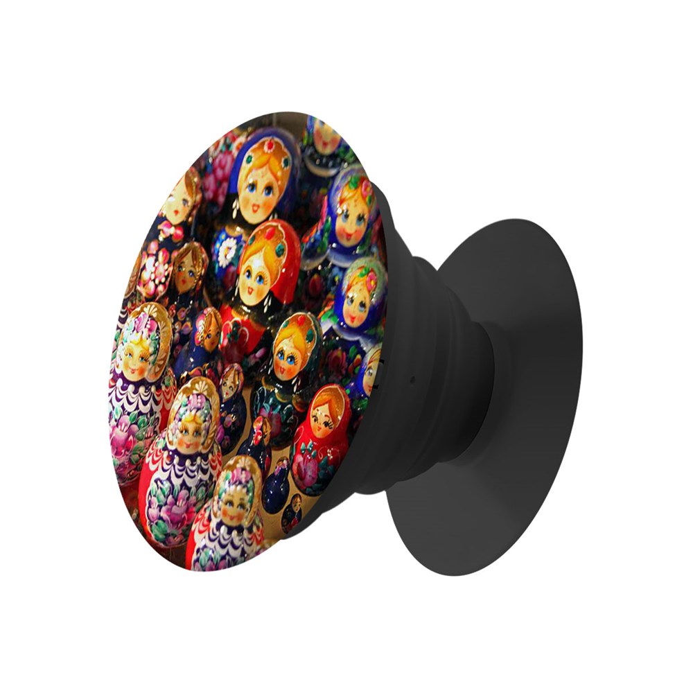 

Пластмассовый держатель Krutoff для телефона Попсокет Матрешка