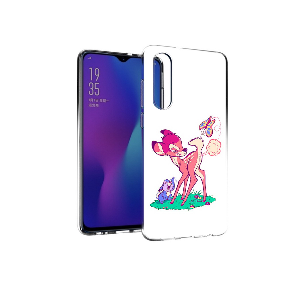 

Чехол MyPads Tocco для Huawei P30 смешной олененок, Прозрачный, Tocco