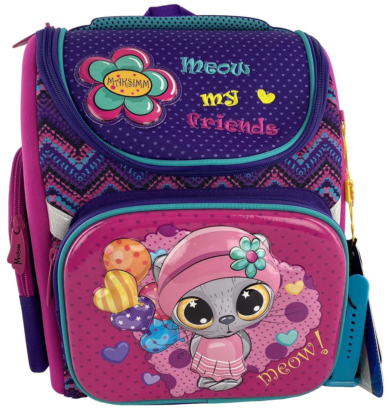 Рюкзак фиолетовый Maksimm А811 16652-32