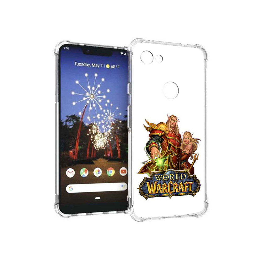 

Чехол MyPads Tocco для Google Pixel 3 XL варкрафт2, Прозрачный, Tocco