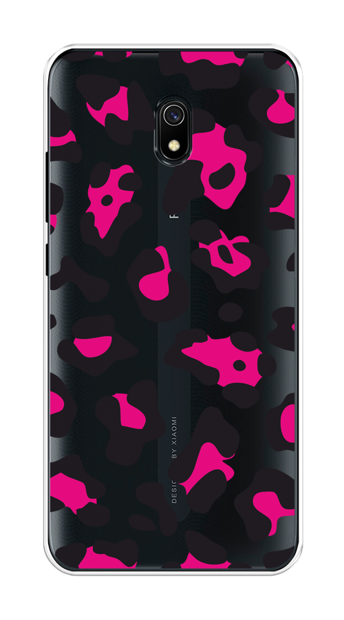 

Чехол на Xiaomi Redmi 8A "Pink cow spots", Черный;розовый, 37250-1