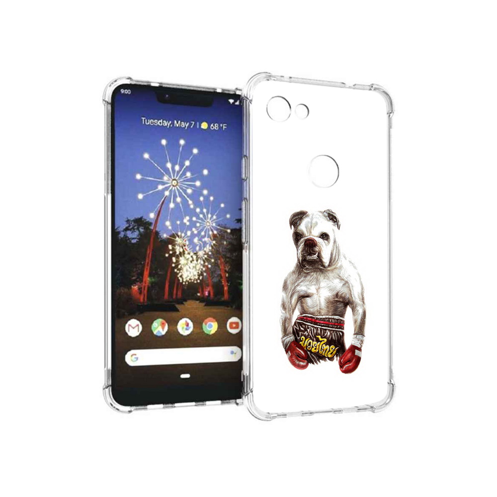 

Чехол MyPads Tocco для Google Pixel 3 XL боксер, Прозрачный, Tocco