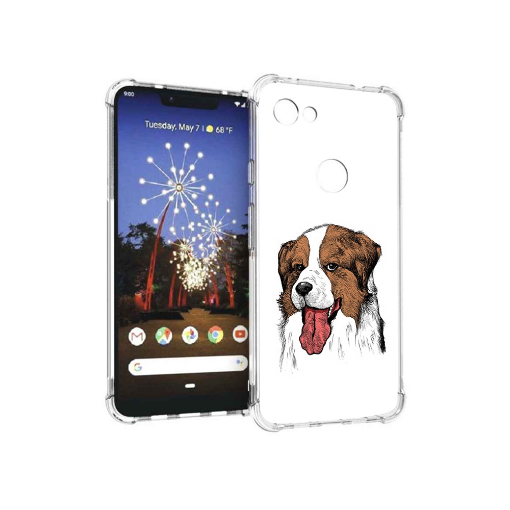 

Чехол MyPads Tocco для Google Pixel 3 XL бетховен, Прозрачный, Tocco