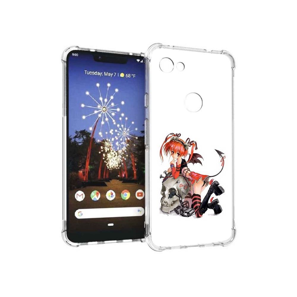 

Чехол MyPads Tocco для Google Pixel 3 XL аниме, Прозрачный, Tocco