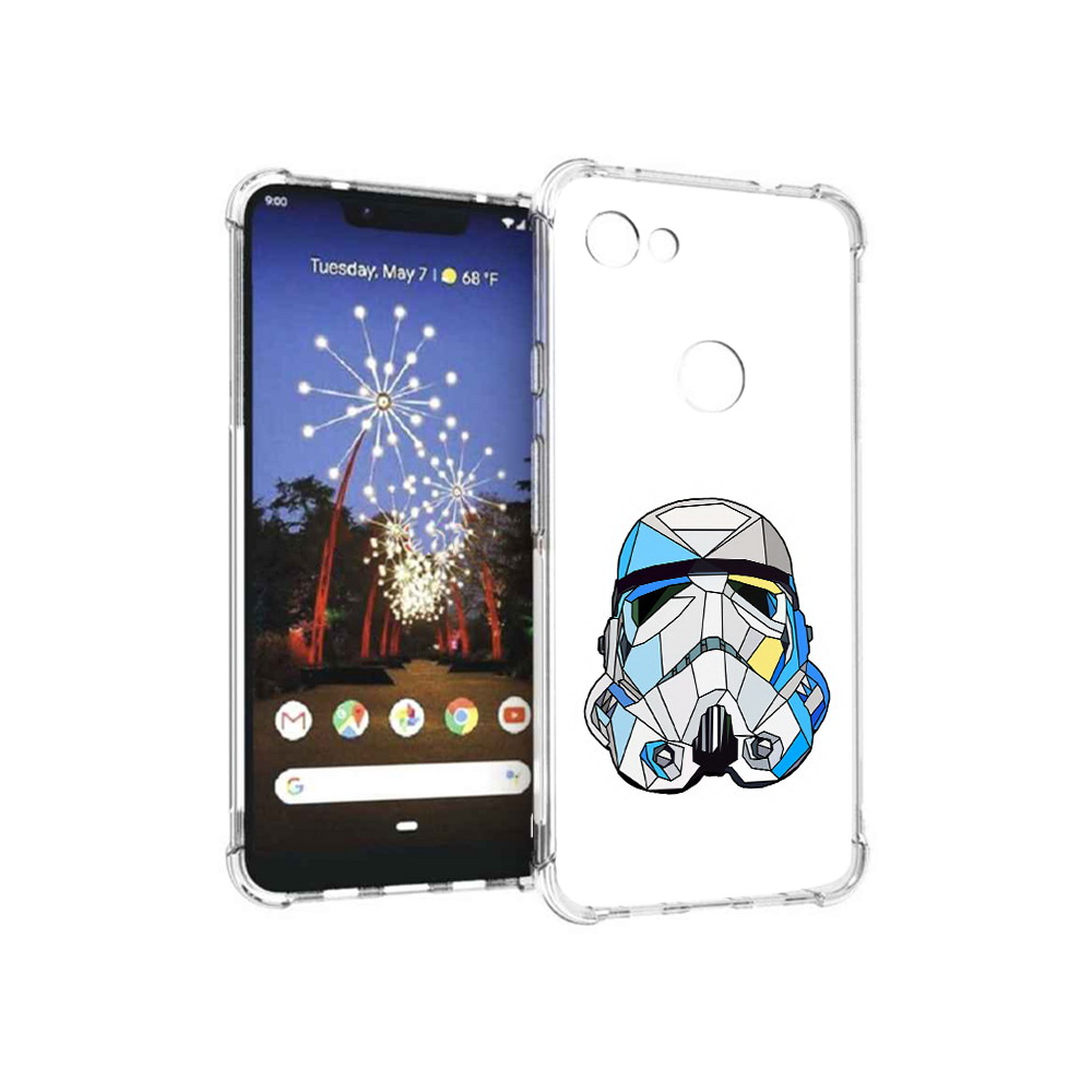 

Чехол MyPads Tocco для Google Pixel 3 XL star wars дарт вейдер, Прозрачный, Tocco