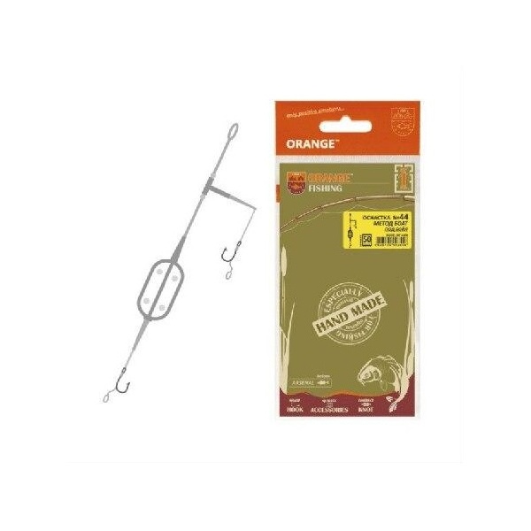 

Оснастка карповая ORANGE для бойла по 5 шт, 44 Boat Flat Method Leadcore, 60 гр, Зеленый, Boat Flat Method Leadcore