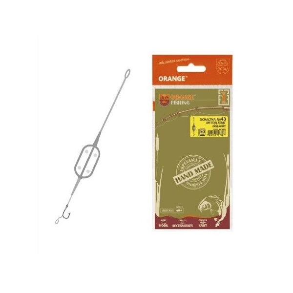 

Оснастка карповая ORANGE для бойла по 5 шт, 43 Boat Flat Method Leadcore, 30 гр, Зеленый, Boat Flat Method Leadcore