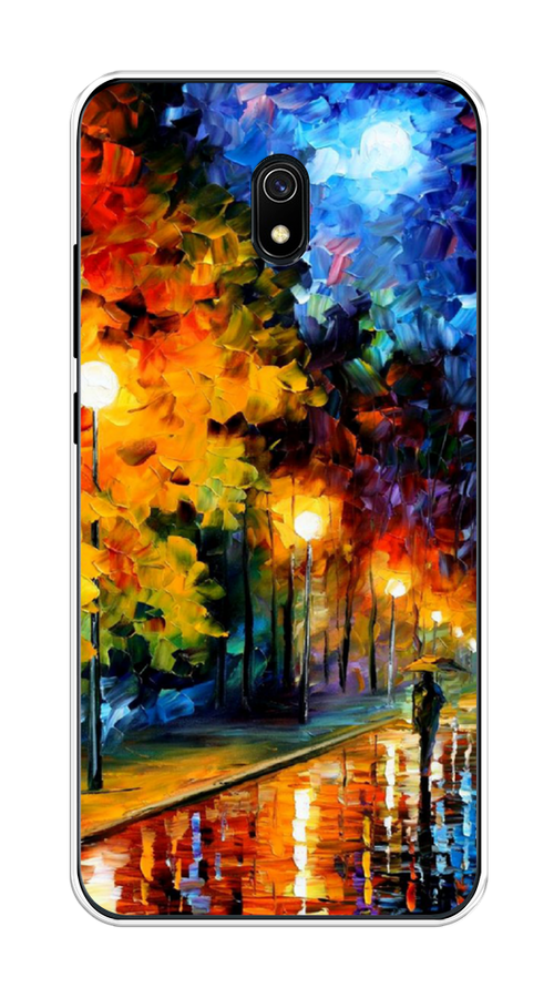 

Чехол на Xiaomi Redmi 8A "Безлюдная улочка", Оранжевый;желтый;синий, 37250-1