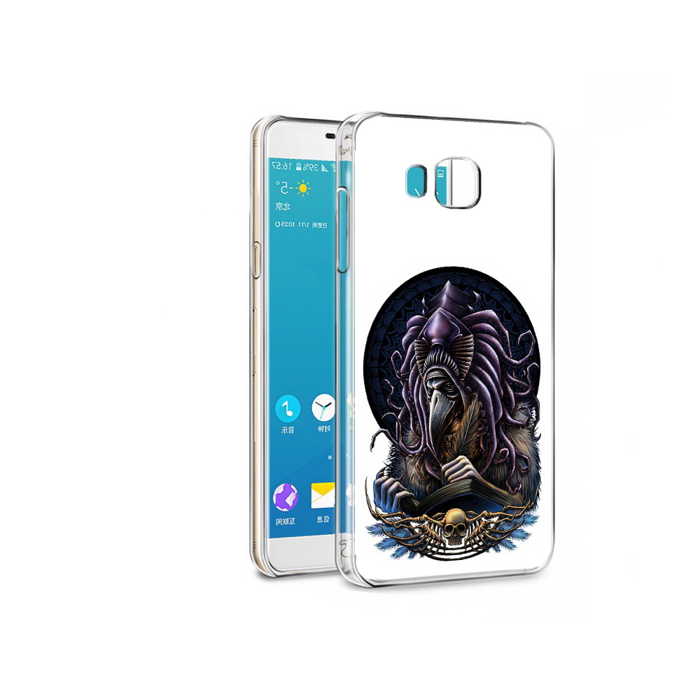 

Чехол MyPads Tocco для Samsung Galaxy C7 умный ворон (PT38867.551.650), Прозрачный, Tocco