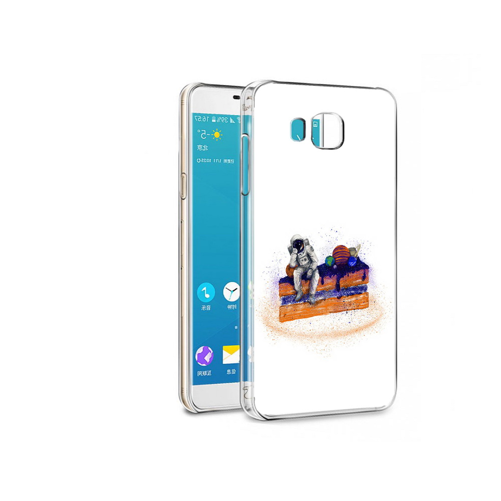 Чехол MyPads Tocco для Samsung Galaxy C7 торт с планетами (PT38867.551.648)