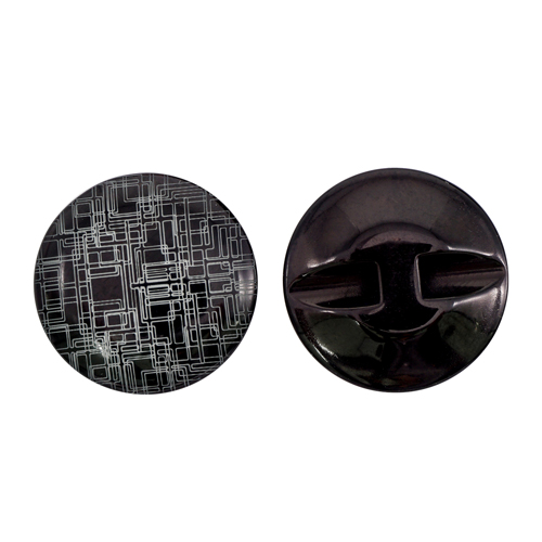 

Пуговица АЙРИС, CN A081, 28L (blk-04 чёрный), 36 шт
