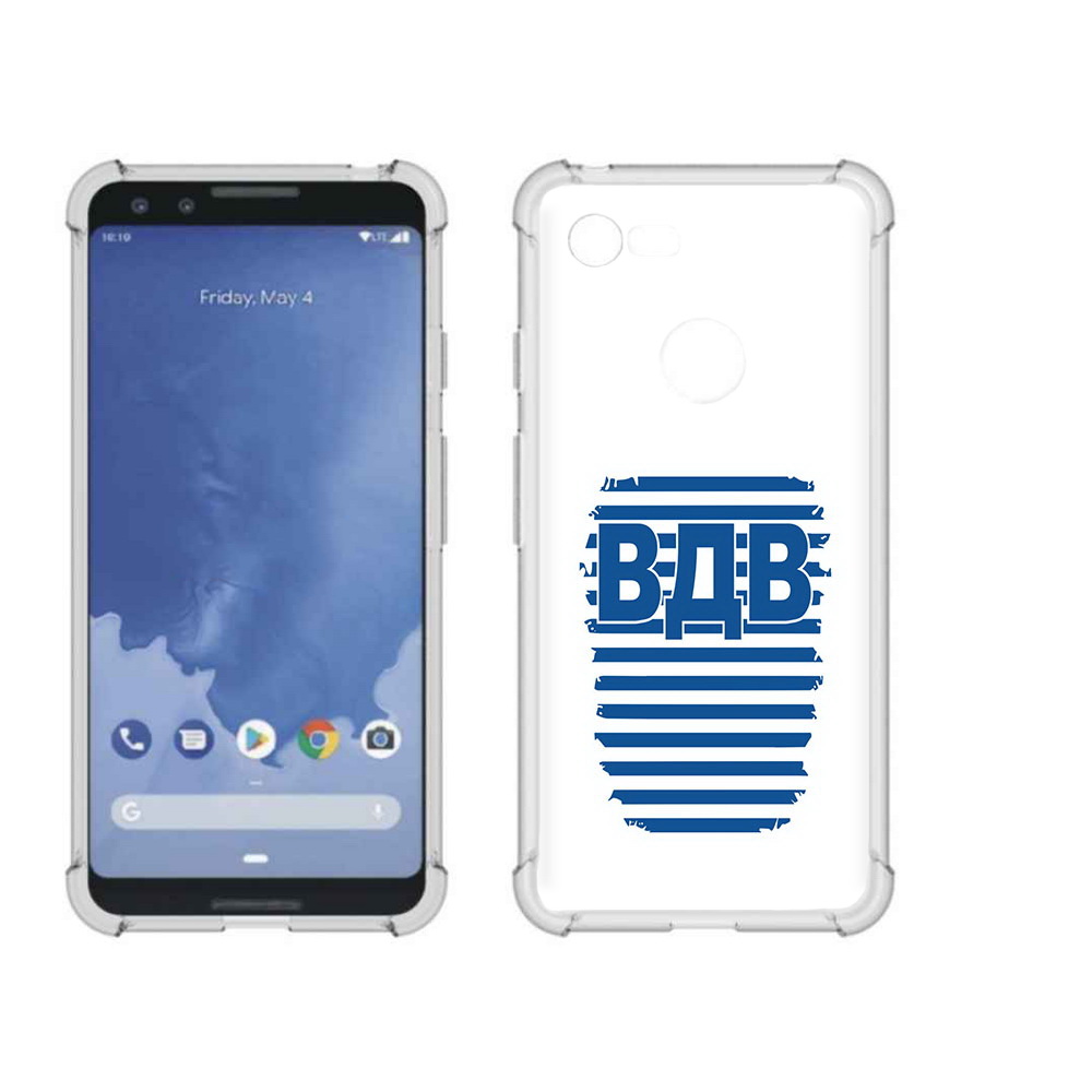 

Чехол MyPads Tocco для Google Pixel 3 вдв2, Прозрачный, Tocco