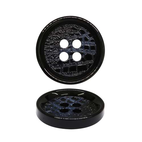 

Пуговица АЙРИС, БХ2108, 18 мм, 4 прокола (чёрный), 36 шт