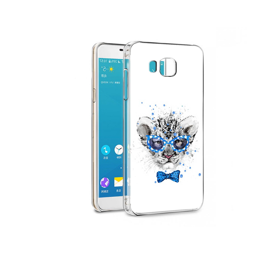 

Чехол MyPads Tocco для Samsung Galaxy C7 тигренок с бабочкой (PT38867.551.642), Прозрачный, Tocco