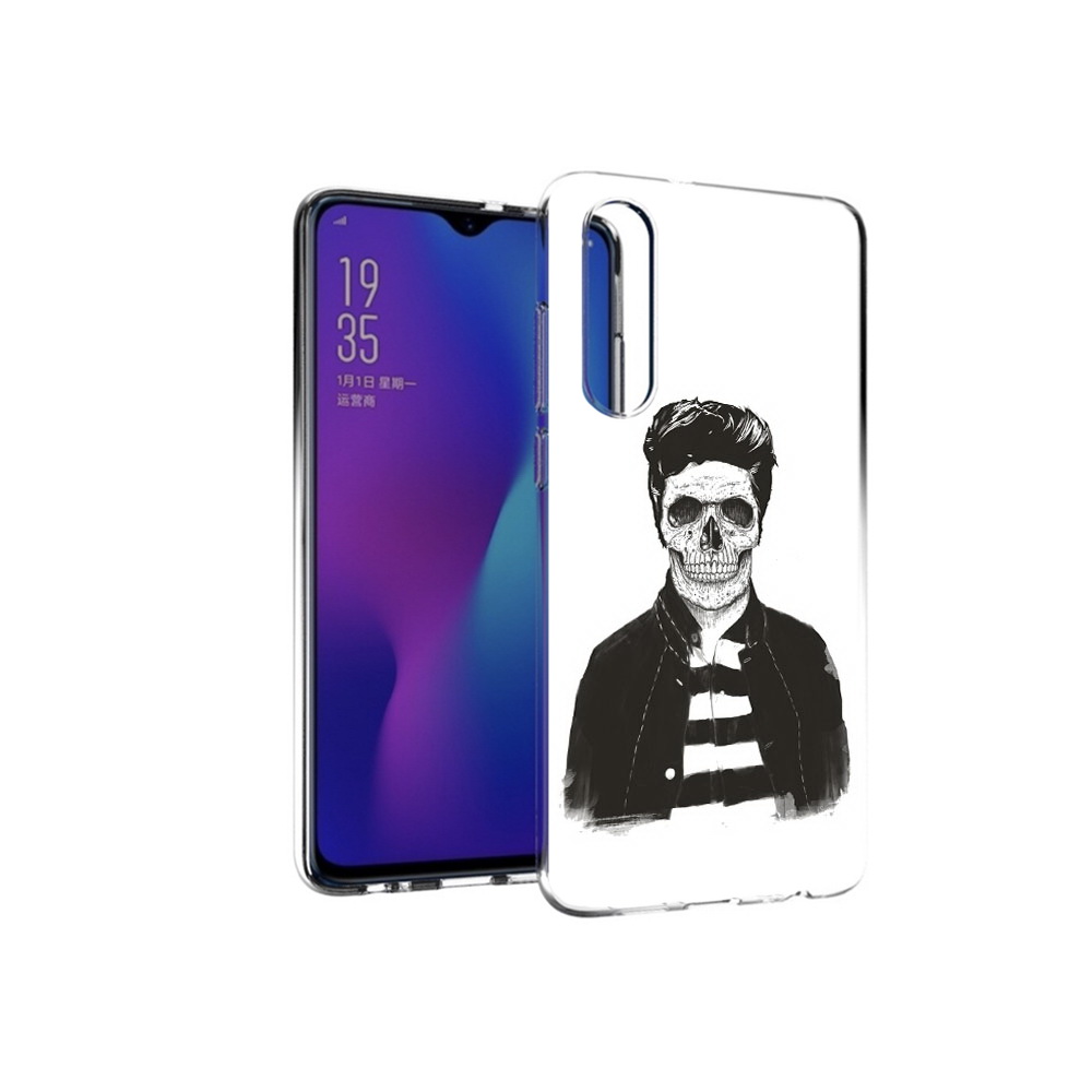 

Чехол MyPads Tocco для Huawei P30 скелет, Прозрачный, Tocco