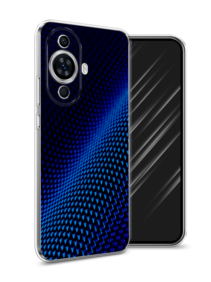 

Чехол Awog на Huawei Nova 11 "Синий карбон", Черный;синий, 6121250-3