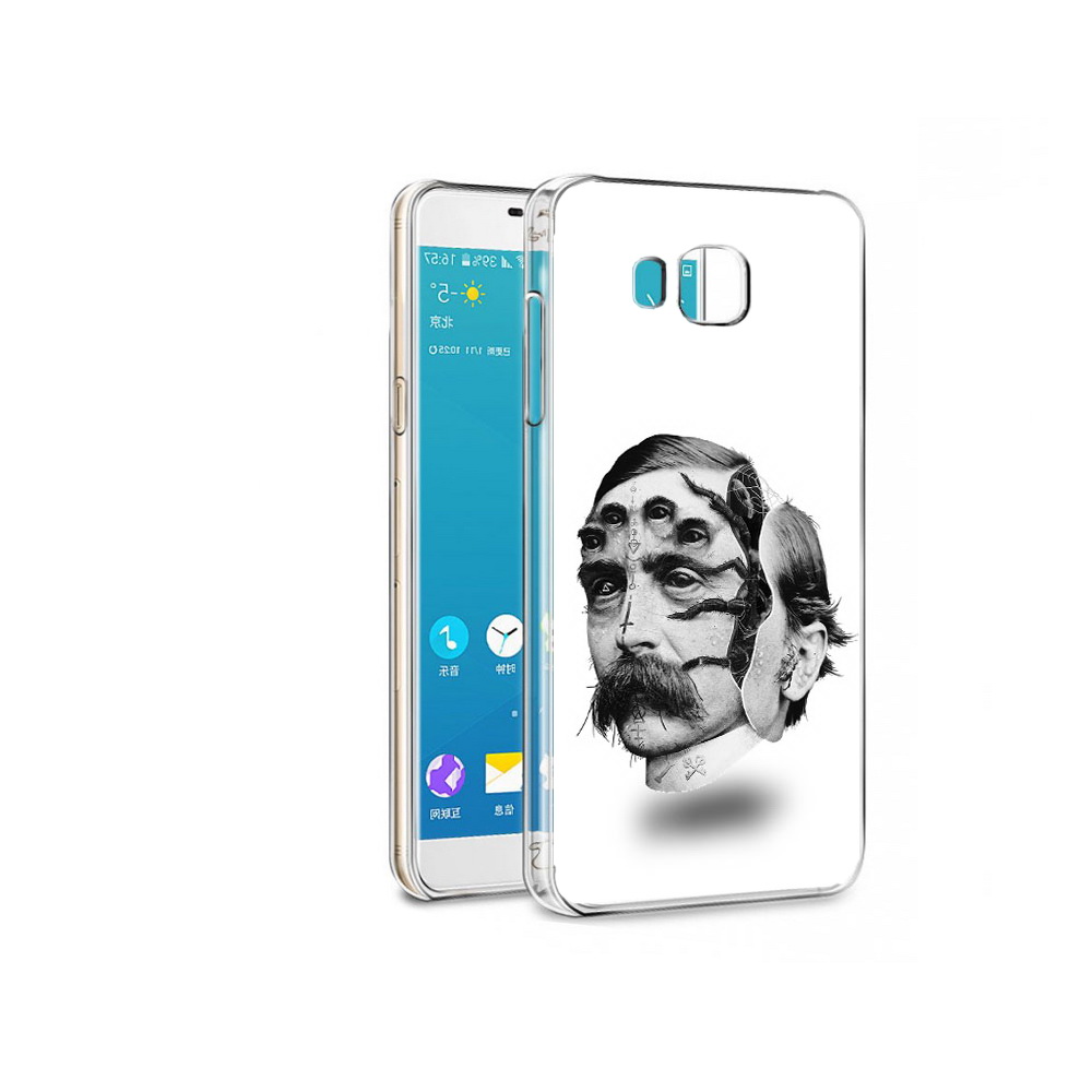 

Чехол MyPads Tocco для Samsung Galaxy C7 страшное лицо мужчины (PT38867.551.629), Прозрачный, Tocco