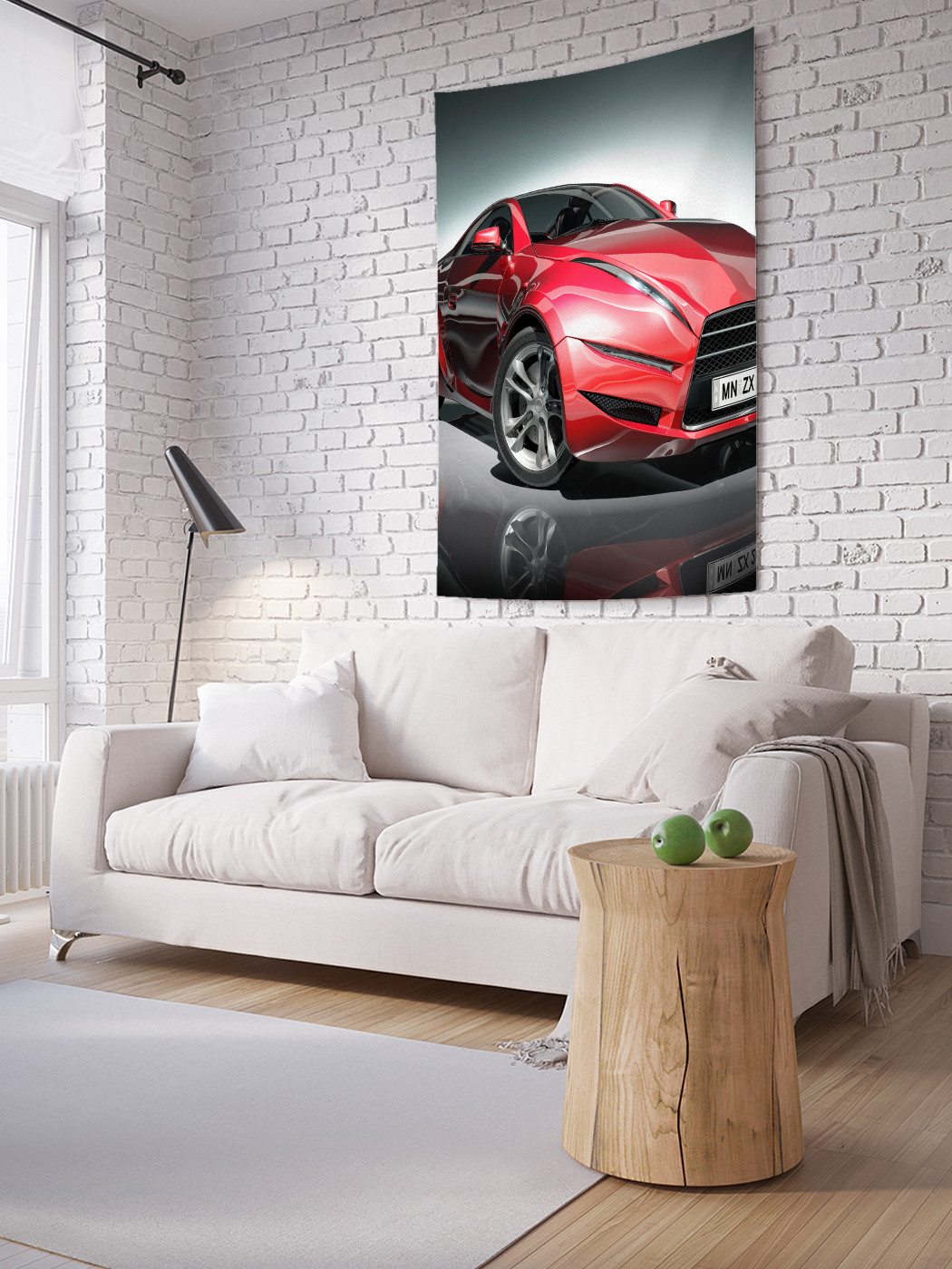 

Вертикальное фотопанно на стену JoyArty Автомобильная выставка 150x200 см, Автомобильная выставка