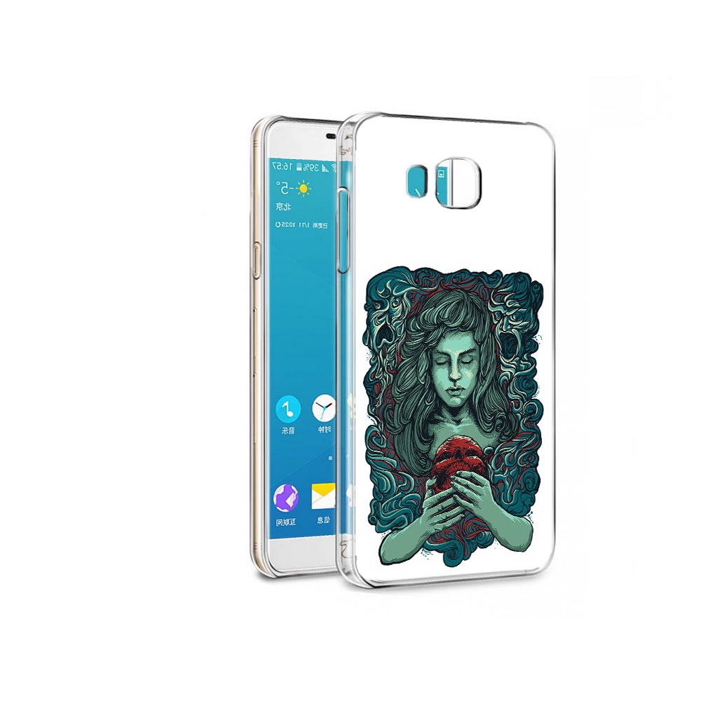 

Чехол MyPads Tocco для Samsung Galaxy C7 спящая девушка (PT38867.551.619), Прозрачный, Tocco