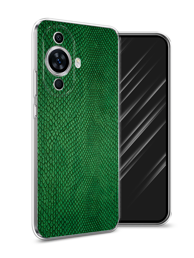 

Чехол Awog на Huawei Nova 11 "Изумрудная змея", Черный;зеленый;коричневый, 6121250-3