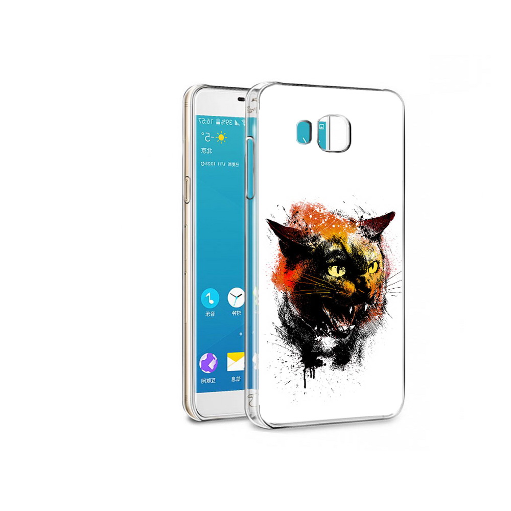 Чехол MyPads Tocco для Samsung Galaxy C7 сиамский кот (PT38867.551.598)