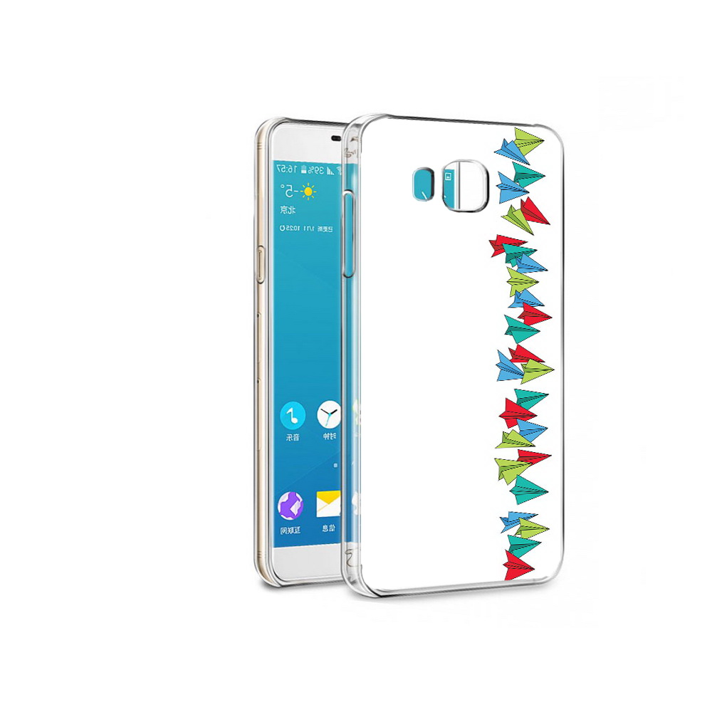 

Чехол MyPads Tocco для Samsung Galaxy C7 самолетики из листочков (PT38867.551.593), Прозрачный, Tocco