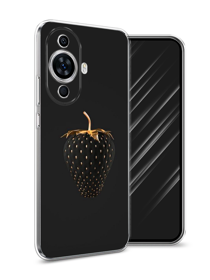 

Чехол Awog на Huawei Nova 11 "Черно-золотая клубника", Черный;золотистый, 6121250-10
