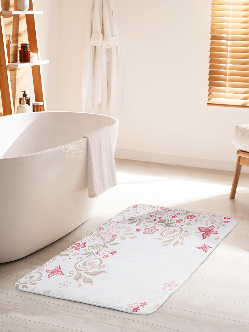 

bath_32487_60x100 Коврик противоскользящий для ванной, сауны, бассейна, 60x100 см.
