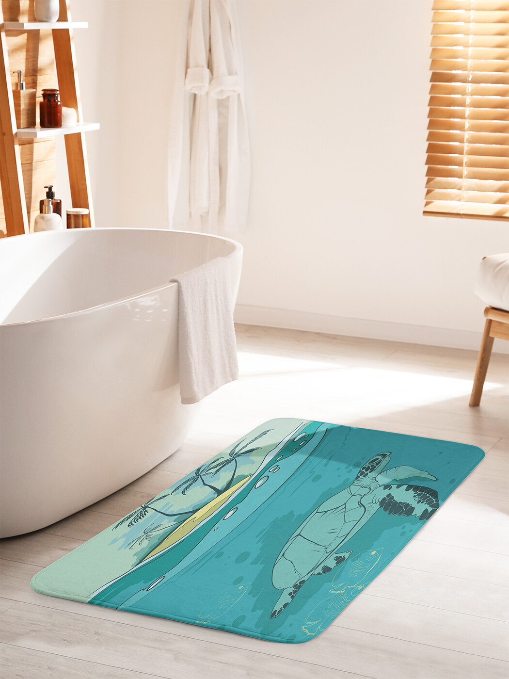 

bath_32444_60x100 Коврик противоскользящий для ванной, сауны, бассейна, 60x100 см.