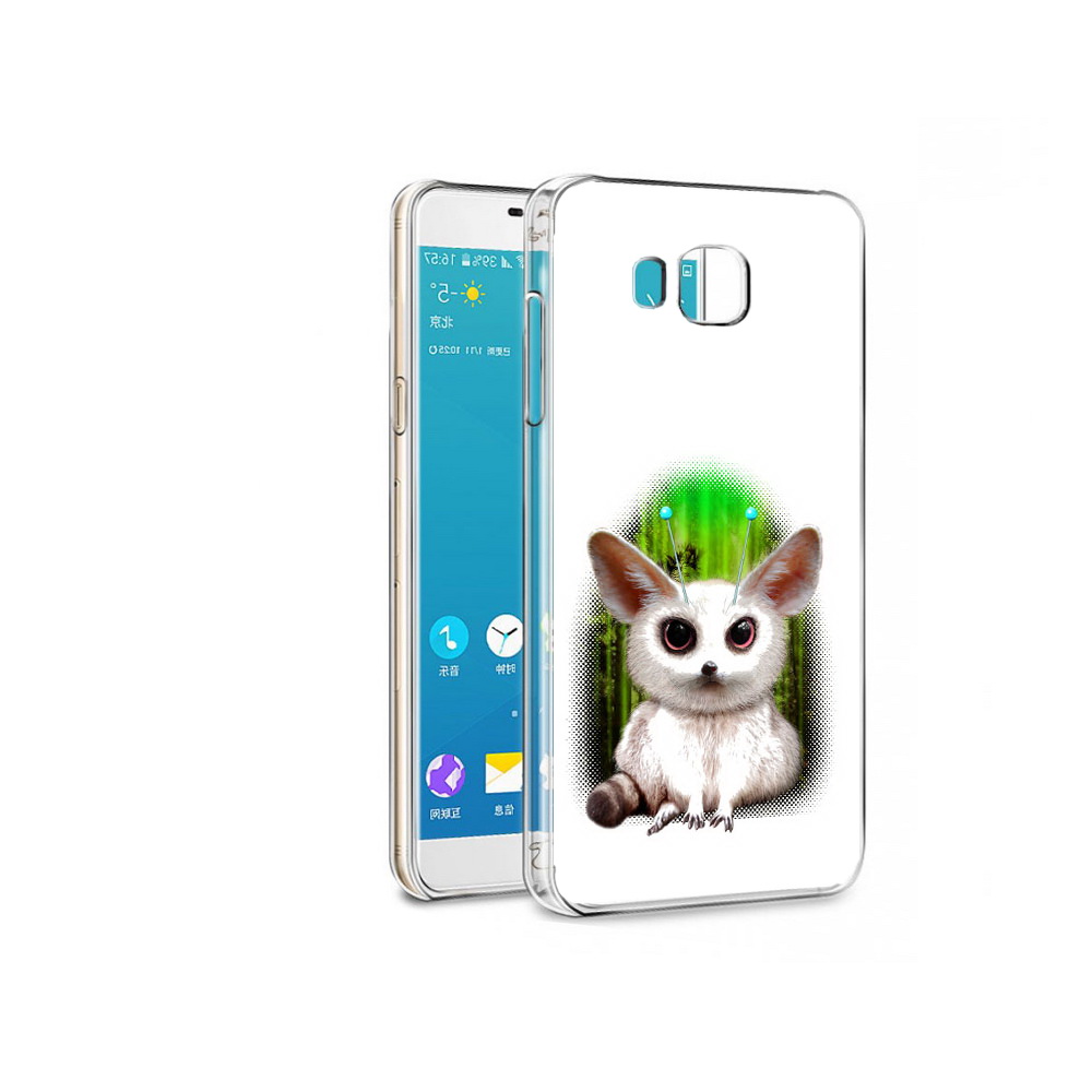 

Чехол MyPads Tocco для Samsung Galaxy C7 пушистое животное (PT38867.551.560), Прозрачный, Tocco