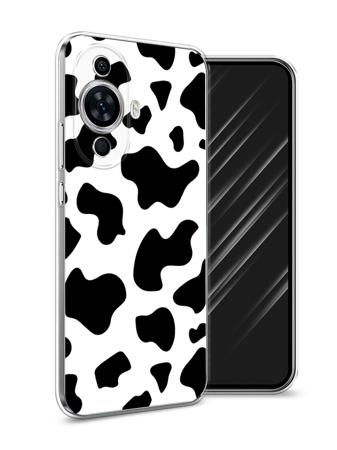 

Чехол Awog на Huawei Nova 11 "Пятна коровы", Белый;черный, 6121250-1