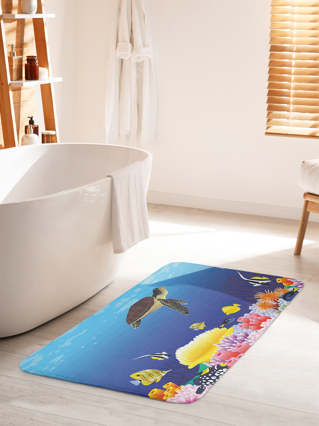 

bath_32202_60x100 Коврик противоскользящий для ванной, сауны, бассейна, 60x100 см.
