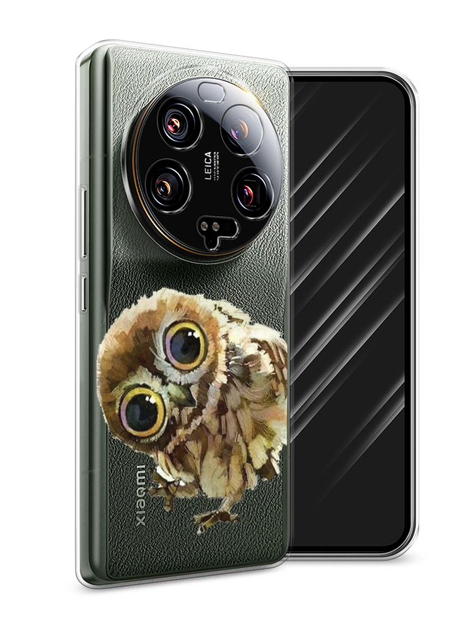 

Чехол Awog на Xiaomi 13 ultra "Любопытный совенок", Коричневый;белый;прозрачный, 318650-1