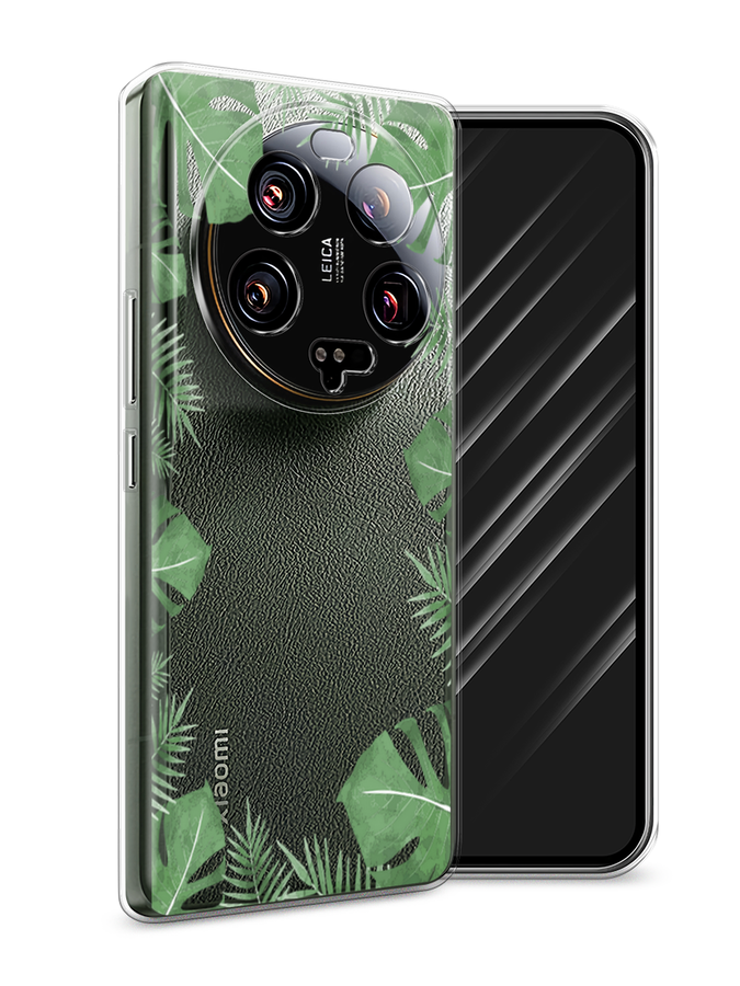 

Чехол Awog на Xiaomi 13 ultra "Листья папоротника рамка", Зеленый, 318650-8