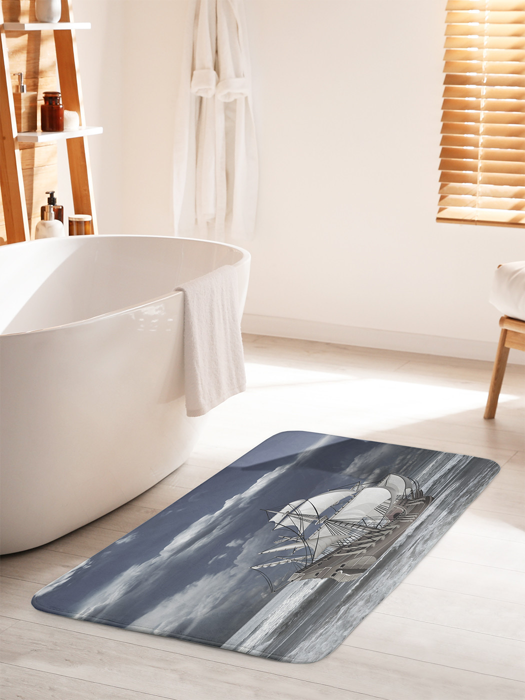 

bath_32146_60x100 Коврик противоскользящий для ванной, сауны, бассейна, 60x100 см.