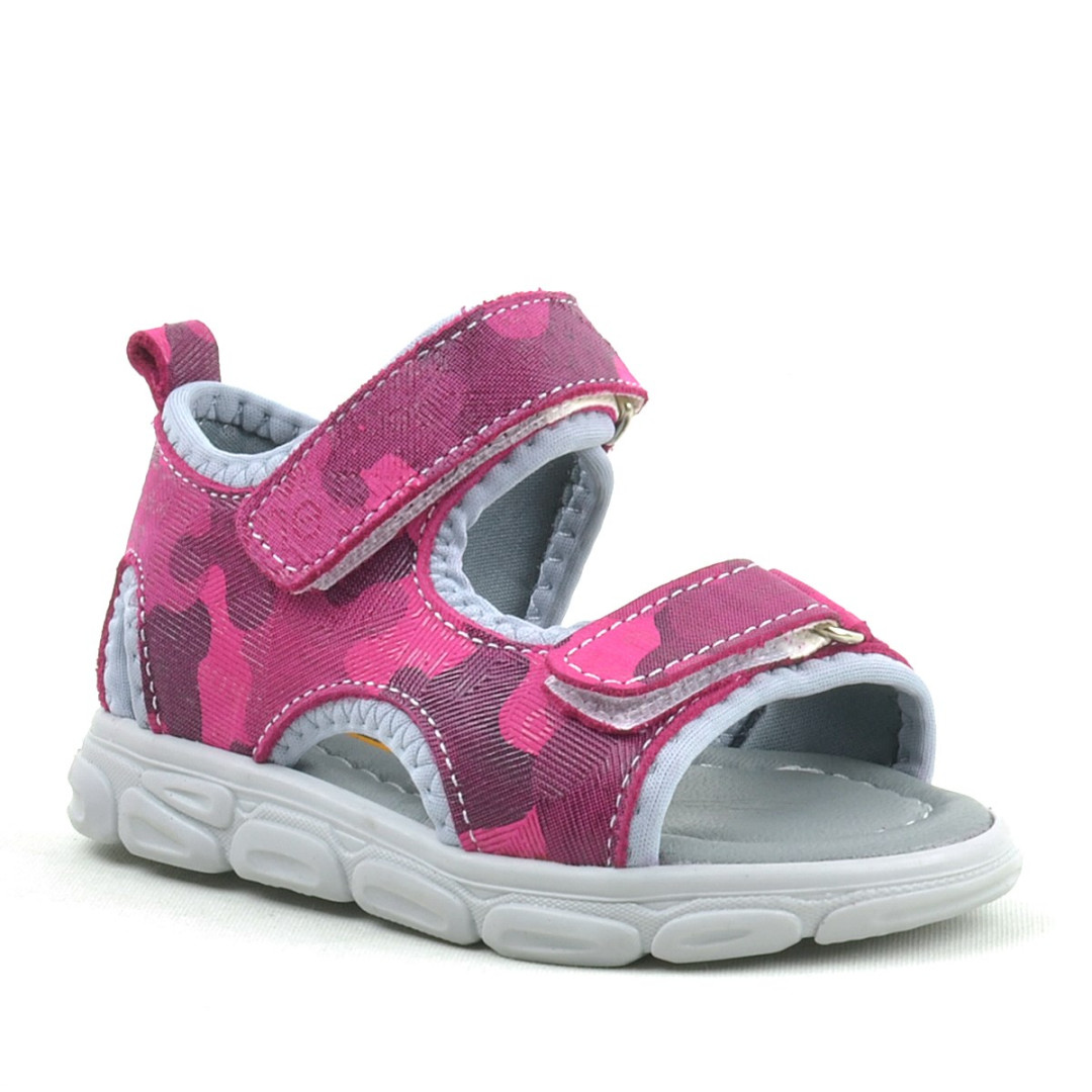 

Детские сандалии Hapshoe р. 22 арт. 22562 (доставка из-за рубежа), Розовый, 22562