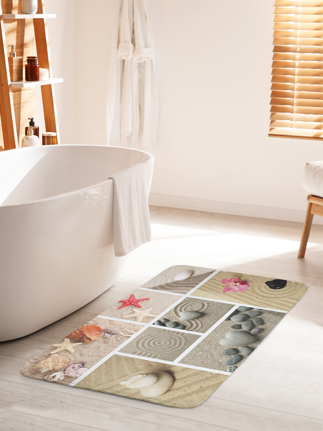 

bath_32012_60x100 Коврик противоскользящий для ванной, сауны, бассейна, 60x100 см.