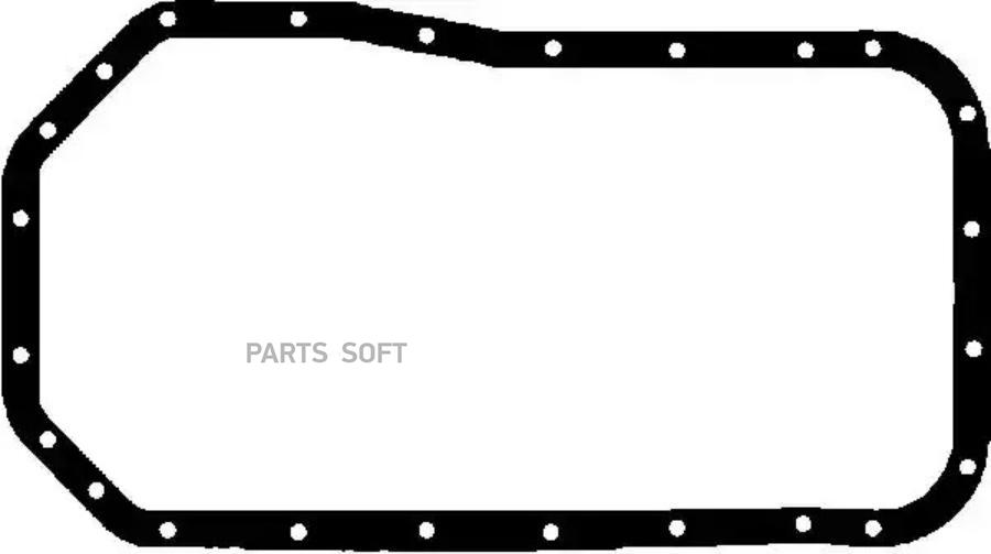 Прокладка масляного поддона Hyundai 2.5D 93> Mitsubishi Pajero 2.5TD 88>