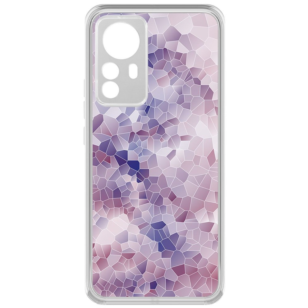 

Чехол-накладка Krutoff Clear Case Витраж 2 для Xiaomi 12 Pro, Прозрачный