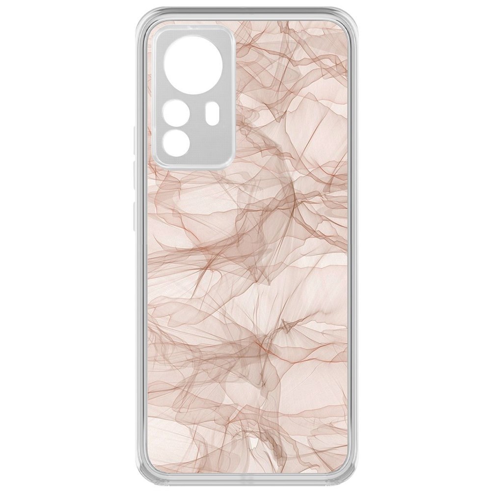 

Чехол-накладка Krutoff Clear Case Абстракт 5 для Xiaomi 12 Pro, Прозрачный